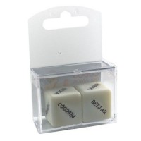 Dado Cubos do Amor embalagem com 02 unidades